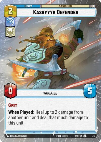 Kashyyyk Defender - Hyperspace (Twilight of the Republic)(TWI-317/519)(U)