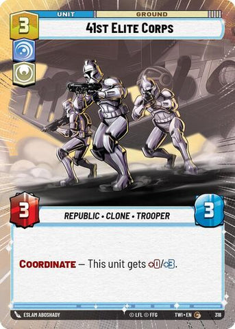 41st Elite Corps - Hyperspace (Twilight of the Republic)(TWI-318/519)(C)