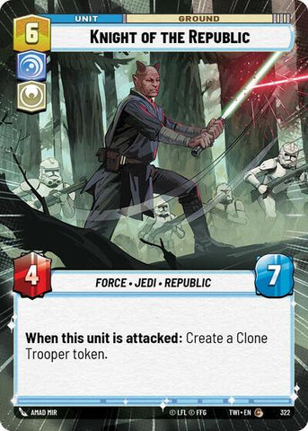 Knight of the Republic - Hyperspace (Twilight of the Republic)(TWI-322/519)(C)