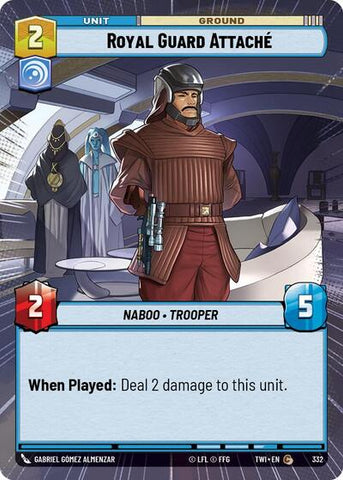 Royal Guard Attache - Hyperspace (Twilight of the Republic)(TWI-332/519)(C)