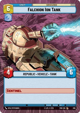 Falchion Ion Tank - Hyperspace (Twilight of the Republic)(TWI-338/519)(C)