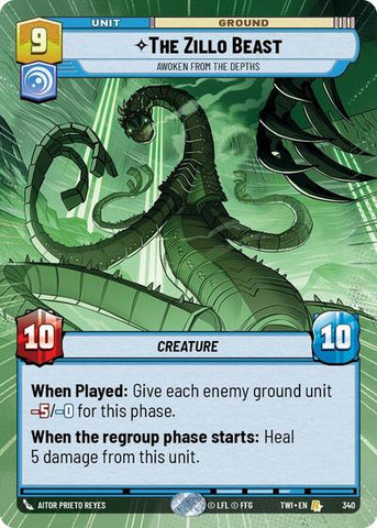 The Zillo Beast, Awoken From The Depths - Hyperspace (Twilight of the Republic)(TWI-340/519)(R)