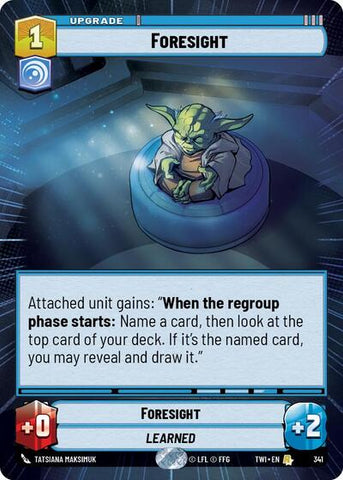 Foresight - Hyperspace - Foil (Twilight of the Republic)(TWI-341/519)(R)