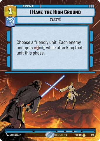 I Have the High Ground - Hyperspace (Twilight of the Republic)(TWI-345/519)(R)