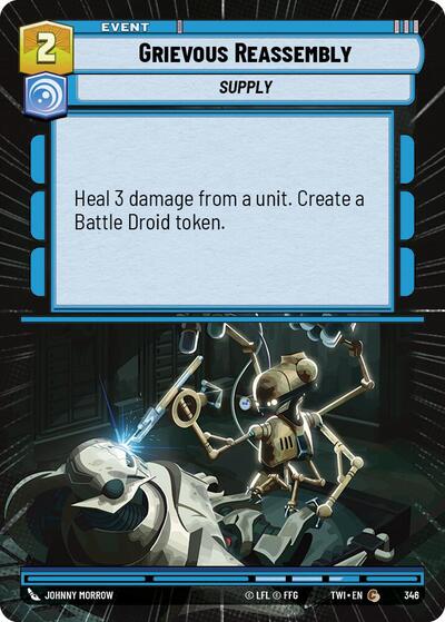 Grievous Reassembly - Hyperspace (Twilight of the Republic)(TWI-346/519)(C)