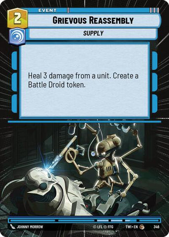 Grievous Reassembly - Hyperspace (Twilight of the Republic)(TWI-346/519)(C)
