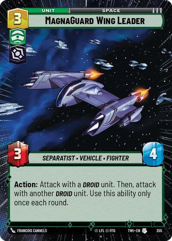 MagnaGuard Wing Leader - Hyperspace - Foil (Twilight of the Republic)(TWI-355/519)(U)