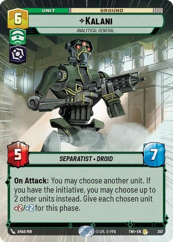 Kalani, Analytical General - Hyperspace - Foil (Twilight of the Republic)(TWI-357/519)(R)