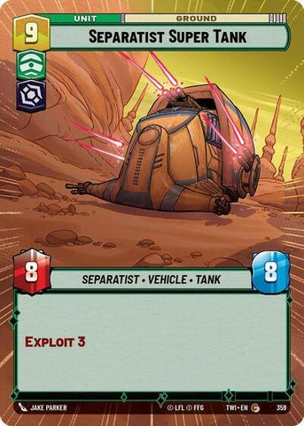Separatist Super Tank - Hyperspace (Twilight of the Republic)(TWI-359/519)(C)