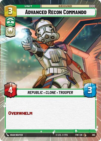 Advanced Recon Commando - Hyperspace (Twilight of the Republic)(TWI-365/519)(C)