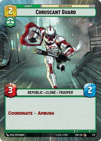 Coruscant Guard - Hyperspace (Twilight of the Republic)(TWI-377/519)(C)