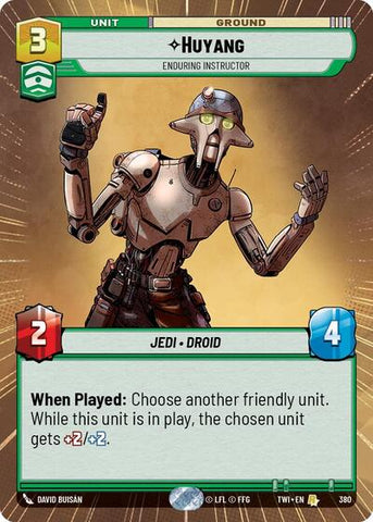 Huyang, Enduring Instructor - Hyperspace (Twilight of the Republic)(TWI-380/519)(R)