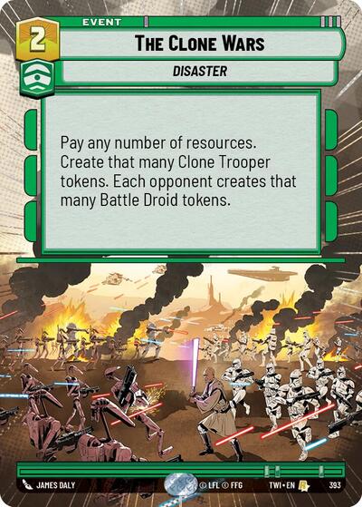 The Clone Wars - Hyperspace - Foil (Twilight of the Republic)(TWI-393/519)(R)
