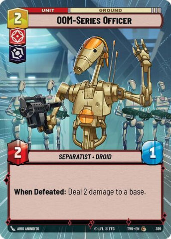 OOM-Series Officer - Hyperspace - Foil (Twilight of the Republic)(TWI-399/519)(C)
