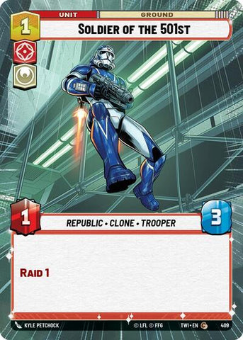 Soldier of the 501st - Hyperspace (Twilight of the Republic)(TWI-409/519)(C)