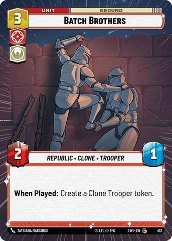 Batch Brothers - Hyperspace - Foil (Twilight of the Republic)(TWI-412/519)(C)