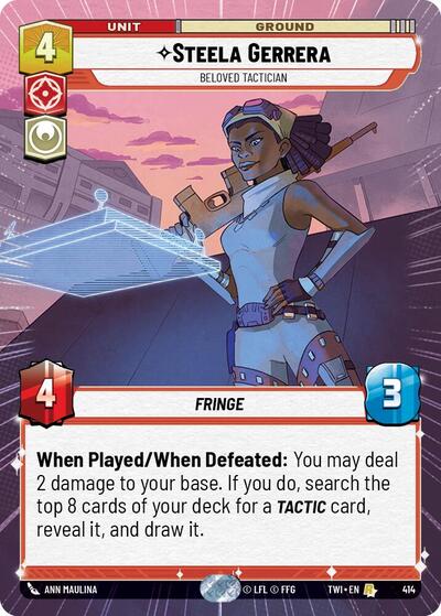 Steela Gerrera, Beloved Tactician - Hyperspace (Twilight of the Republic)(TWI-414/519)(R)