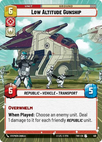 Low Altitude Gunship - Hyperspace (Twilight of the Republic)(TWI-416/519)(U)