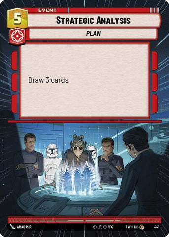 Strategic Analysis - Hyperspace - Foil (Twilight of the Republic)(TWI-441/519)(C)