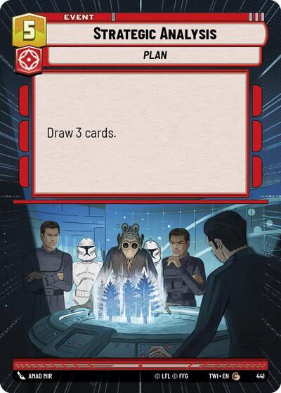 Strategic Analysis - Hyperspace (Twilight of the Republic)(TWI-441/519)(C)