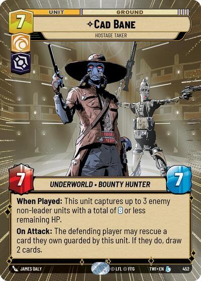 Cad Bane, Hostage Taker - Hyperspace (Twilight of the Republic)(TWI-452/519)(L)