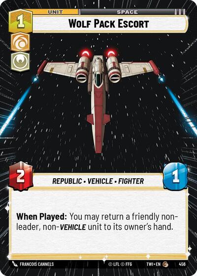 Wolf Pack Escort - Hyperspace (Twilight of the Republic)(TWI-456/519)(C)