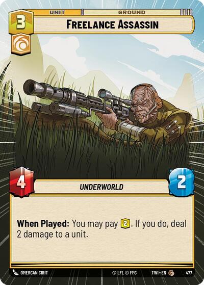 Freelance Assassin - Hyperspace (Twilight of the Republic)(TWI-477/519)(C)