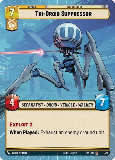 Tri-Droid Suppressor - Hyperspace (Twilight of the Republic)(TWI-482/519)(C)