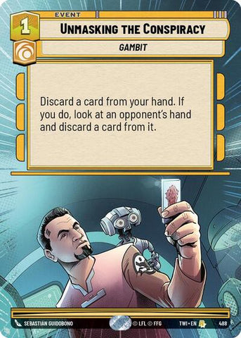 Unmasking the Conspiracy - Hyperspace - Foil (Twilight of the Republic)(TWI-488/519)(R)