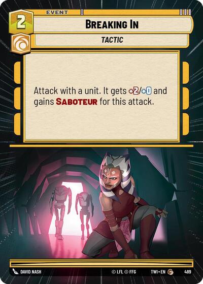 Breaking In - Hyperspace (Twilight of the Republic)(TWI-489/519)(C)