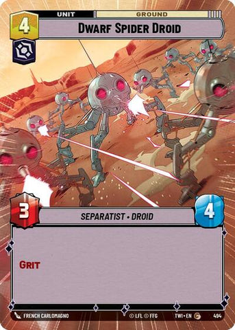 Dwarf Spider Droid - Hyperspace - Foil (Twilight of the Republic)(TWI-494/519)(C)