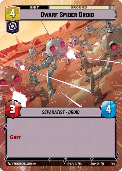 Dwarf Spider Droid - Hyperspace (Twilight of the Republic)(TWI-494/519)(C)
