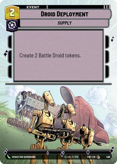 Droid Deployment - Hyperspace - Foil (Twilight of the Republic)(TWI-499/519)(C)