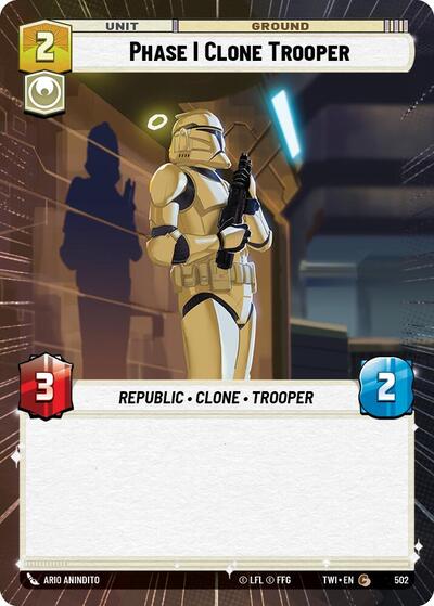 Phase I Clone Trooper - Hyperspace (Twilight of the Republic)(TWI-502/519)(C)