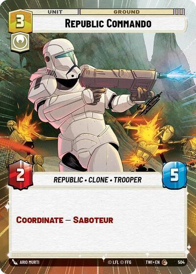 Republic Commando - Hyperspace (Twilight of the Republic)(TWI-504/519)(C)
