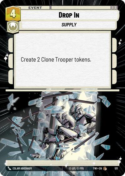 Drop In - Hyperspace - Foil (Twilight of the Republic)(TWI-511/519)(C)