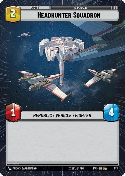 Headhunter Squadron - Hyperspace (Twilight of the Republic)(TWI-513/519)(C)