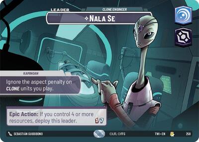 Nala Se, Clone Engineer (Showcase) - Foil (Twilight of the Republic)(TWI-258/519)(R)