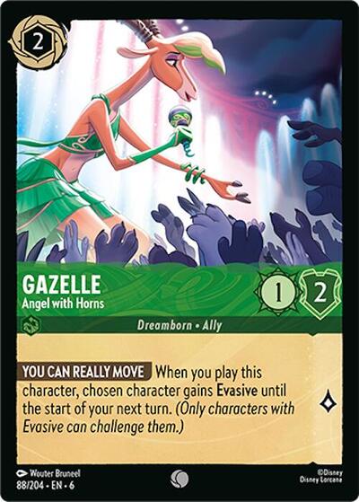 Gazelle - Angel with Horns (Azurite Sea)(6-088/204)(C)