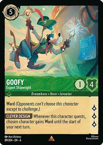 Goofy - Expert Shipwright - Cold Foil (Azurite Sea)(6-089/204)(R)