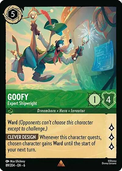 Goofy - Expert Shipwright (Azurite Sea)(6-089/204)(R)