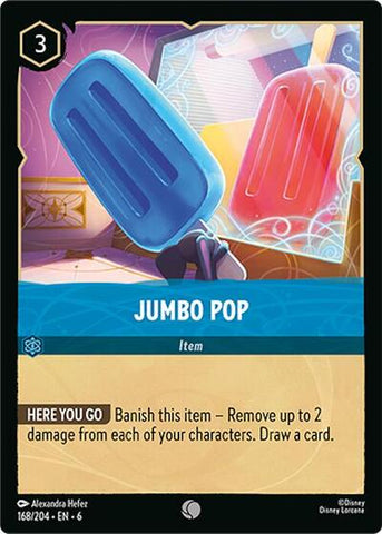 Jumbo Pop - Cold Foil (Azurite Sea)(6-168/204)(C)