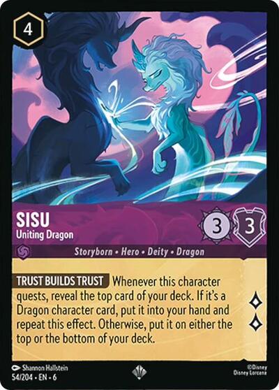 Sisu - Uniting Dragon (Azurite Sea)(6-054/204)(SR)
