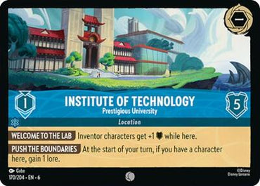 Institute of Technology - Prestigious University - Cold Foil (Azurite Sea)(6-170/204)(C)