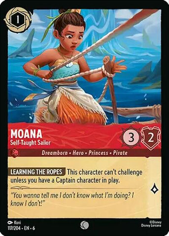 Moana - Self-Taught Sailor (Azurite Sea)(6-117/204)(C)