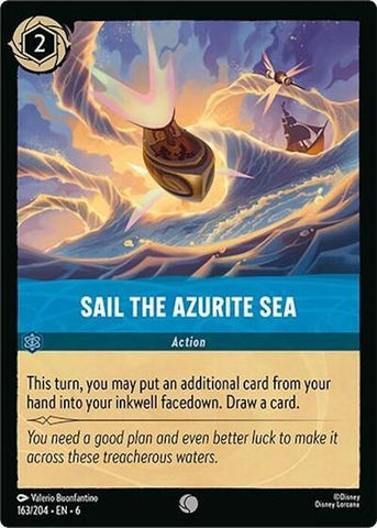Sail the Azurite Sea - Cold Foil (Azurite Sea)(6-163/204)(C)