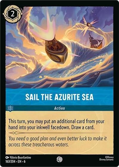 Sail the Azurite Sea (Azurite Sea)(6-163/204)(C)