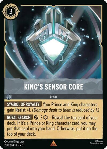 King's Sensor Core (Azurite Sea)(6-200/204)(R)