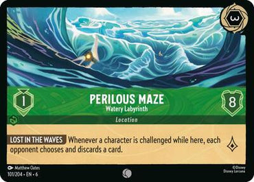 Perilous Maze - Watery Labyrinth (Azurite Sea)(6-101/204)(C)
