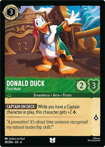 Donald Duck - First Mate (Azurite Sea)(6-080/204)(U)